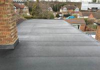 Flat roof after 