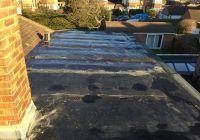 Flat roof before 