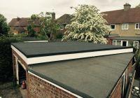 Flat roof and fascia after